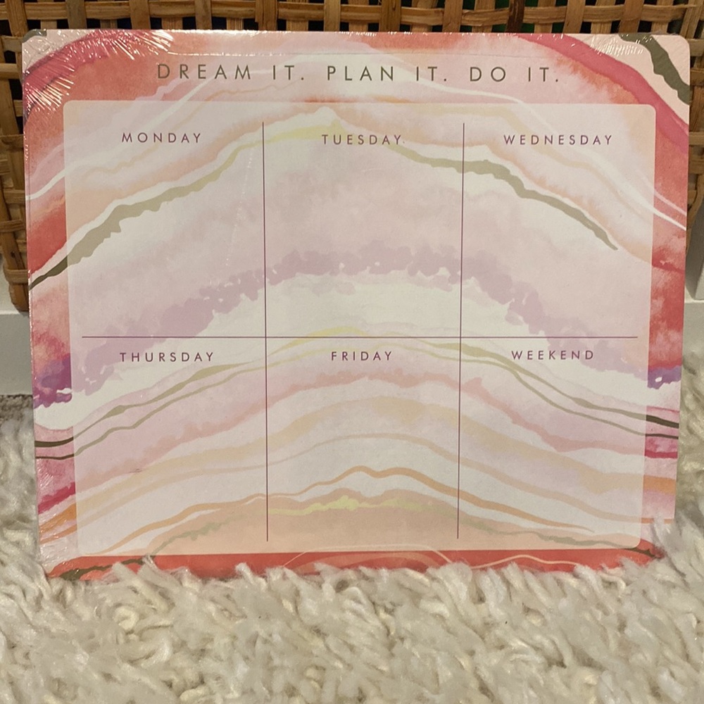 Daily Planner/ Paper Mousepad - Picture 2 of 3